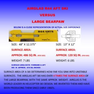 LTB2600-R44 (Alaska Modular Terrain System) R-44 SKIS (AMTS)/ SKID PROTECTOR
